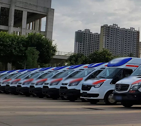 行唐县服务车队展示