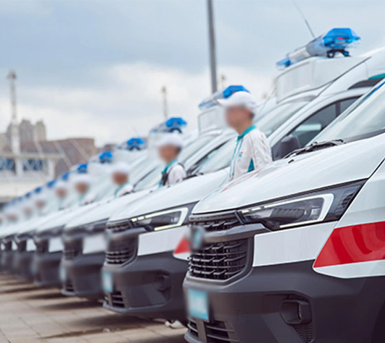 行唐县服务车队展示